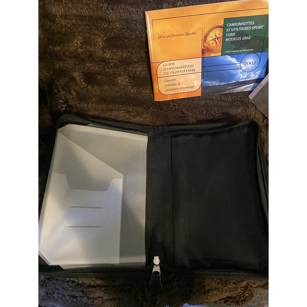 Rare 2002 Ford Ranger Owners Manual With Case & French/English Guide - Picture 6 of 6